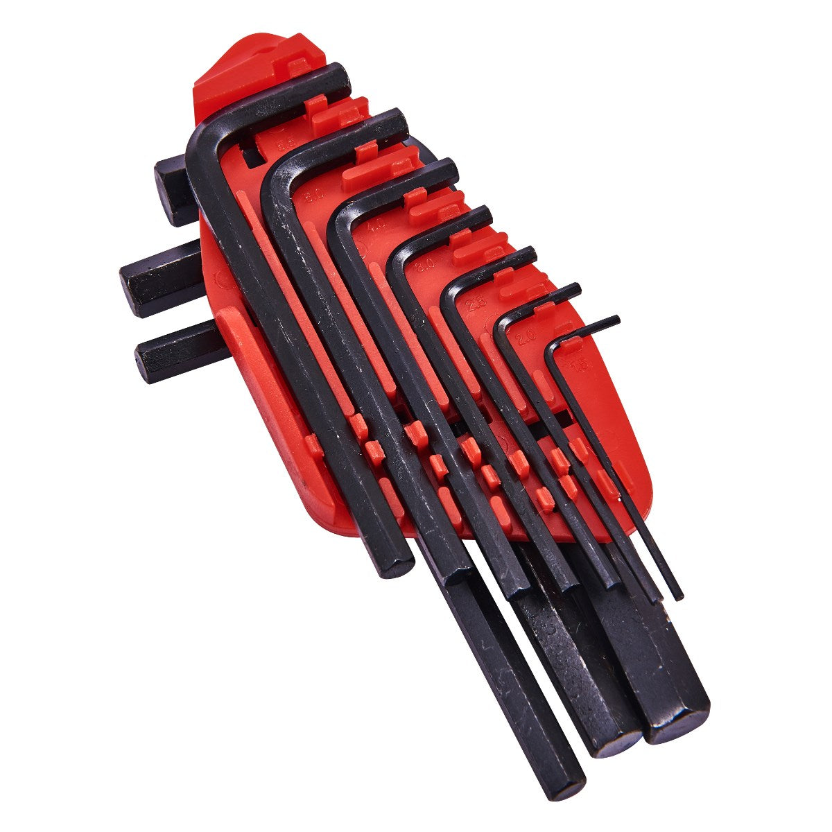 Amtech Hex Key Set Black Pack of 10 I8770 | Anti-Rust Black Oxide Coating | Assorted Hex Keys | Plastic Storage Holder