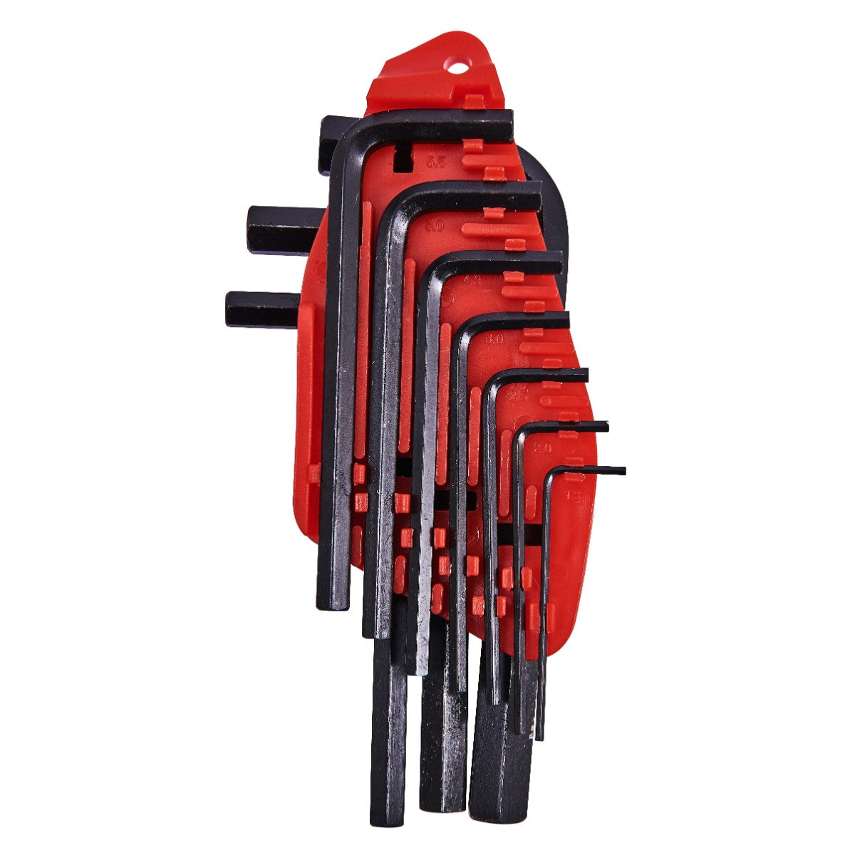 Amtech Hex Key Set Black Pack of 10 I8770 | Anti-Rust Black Oxide Coating | Assorted Hex Keys | Plastic Storage Holder
