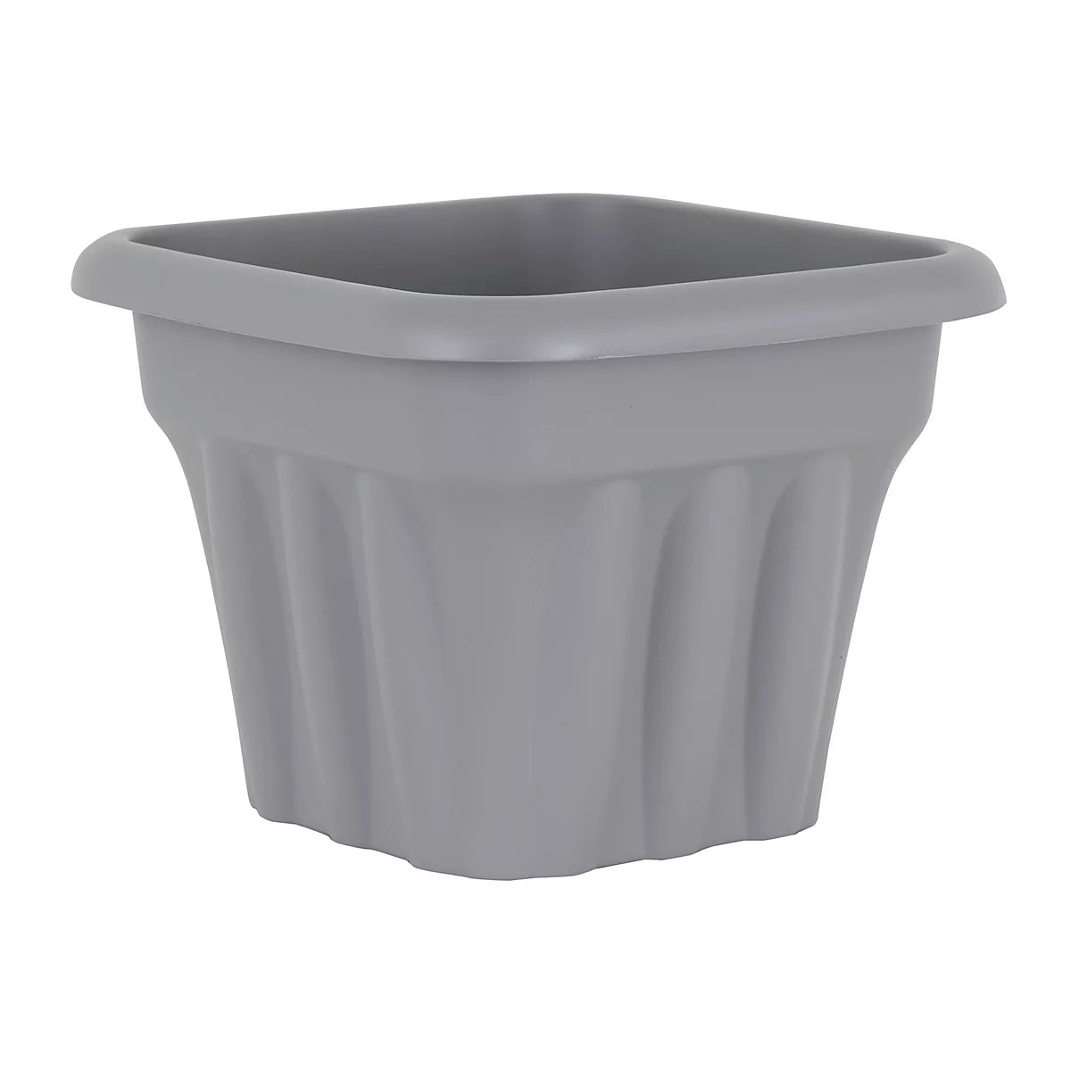 Wham Vista Square Upcycled Planter Grey 33cm 446530