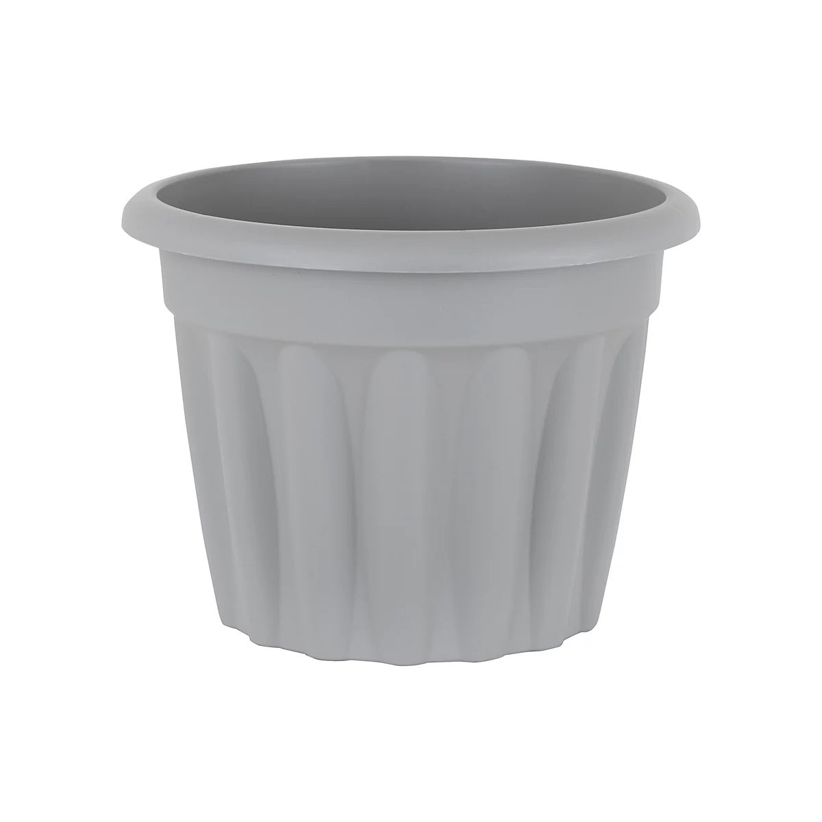 Wham Vista Round Upcycled Planter Grey 40cm 446540