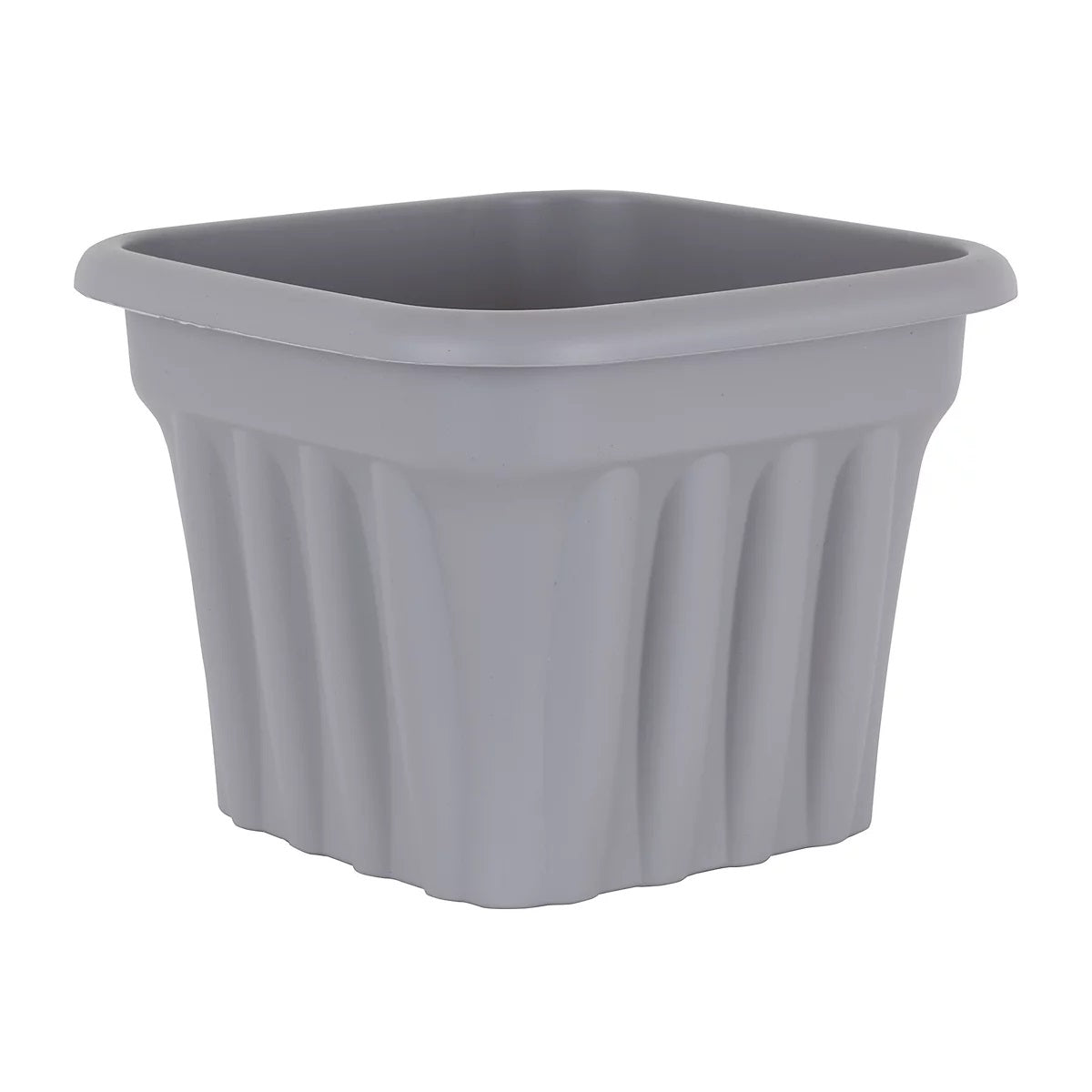 Wham Vista Square Upcycled Planter Grey 40cm 446550