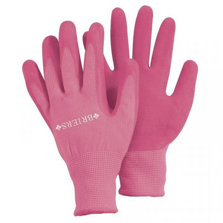 Briers Comfi-Grips Gloves Assorted Colours Medium Pack of 3 4530037 | Hi-Grip | Water Resistant | Comfort Fit