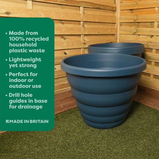 Wham Beehive Round Pot Navy 66cm x 66cm x 51cm 410200