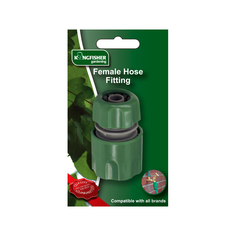 Kingfisher Female Hose Fitting Green 604SNCP