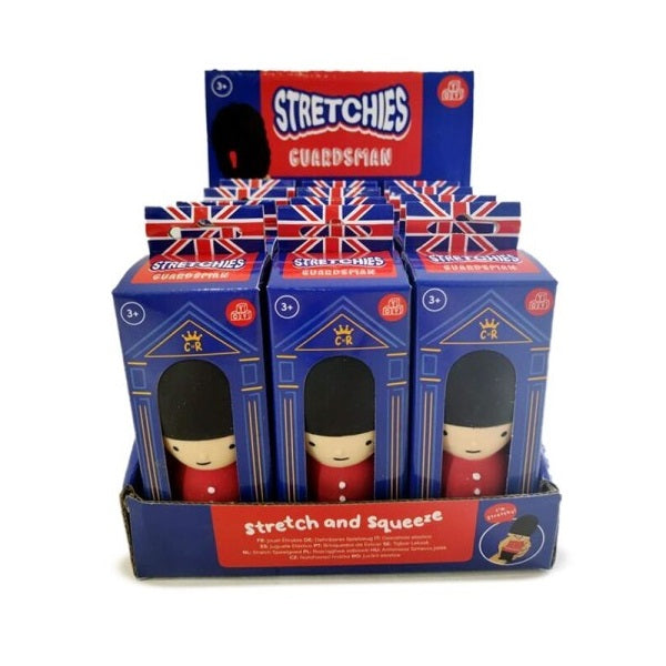 Puckator London Stretchy Guardsman Toy Multicoloured TY985