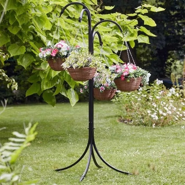 Smart Garden Titan 4-Way Garden Hanger Black 1.8Mtr x 0.9Mtr 6040203