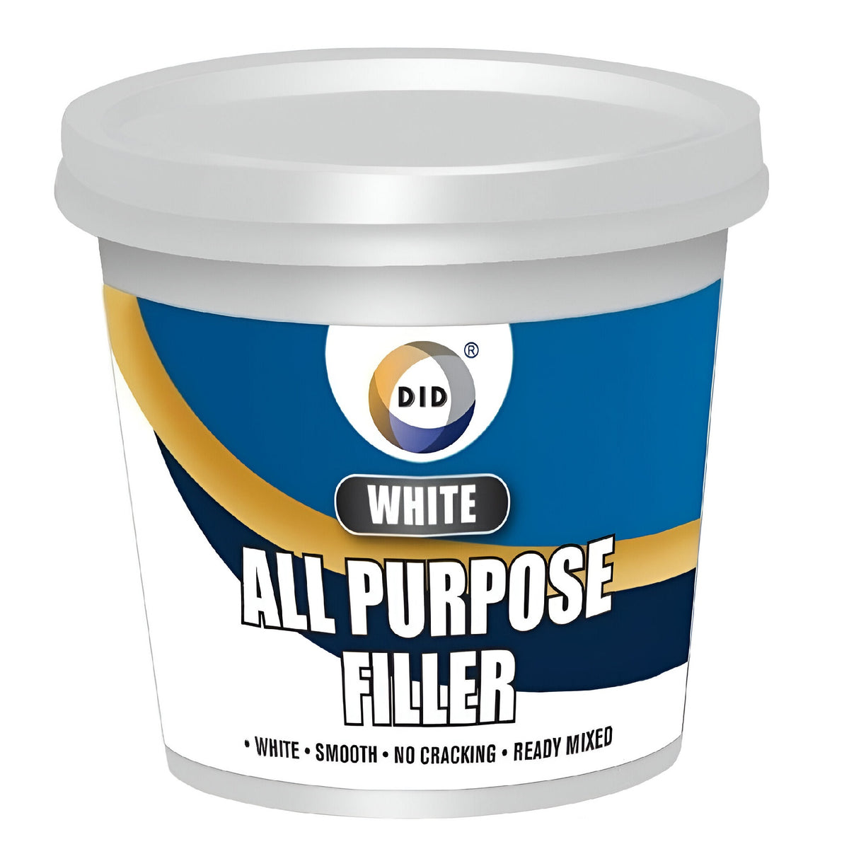 DID All Purpose Filler White 500g HW5869 | Smooth | No Cracking | Ready Mixed