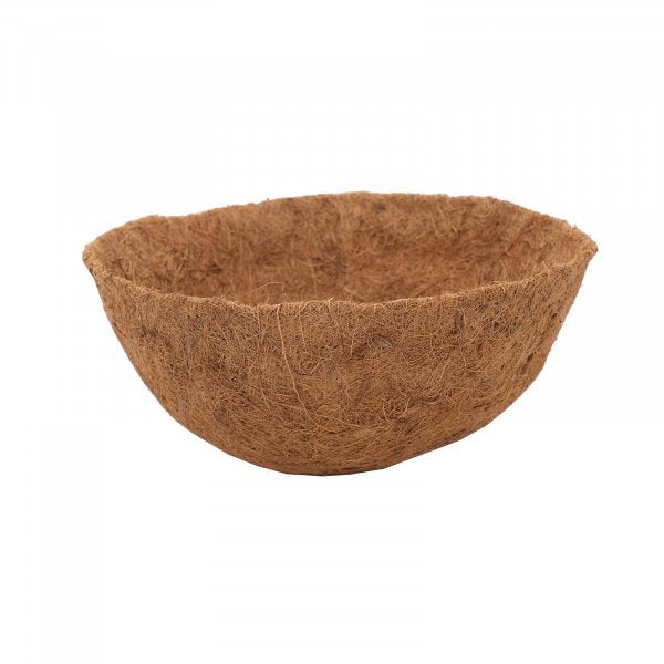 Smart Garden Coco Basket Liner Brown 14-Inch Pack of 2 6050090 | Natural Replacement Liner for Hanging Baskets | Eco-Friendly Coconut Fiber | Keeps Soil Moist | Ideal for Outdoor Planters and Garden Displays