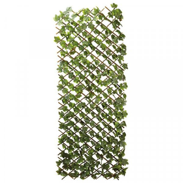 Smart Garden Faux Decor Maple Leaf Trellis Green 180cm x 60cm 5045081 | UV Protected | Attached to an Expandable Willow Trellis | Maintenance-Free Home Decor | Use Vertically or Horizontally | A Stylish Alternative to Traditional Fencing