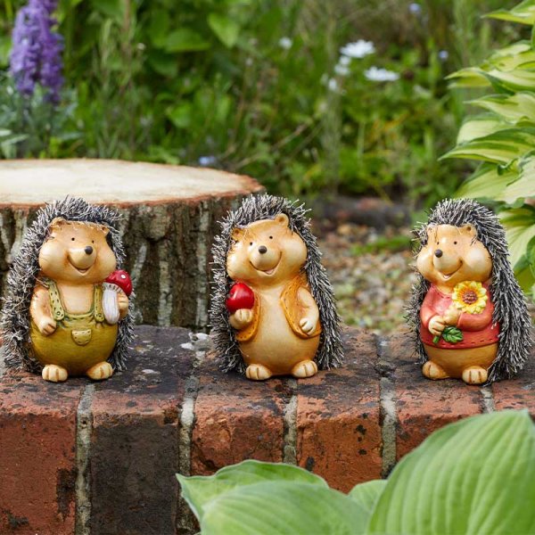 Smart Garden Adorable Baby Hoglet Multicoloured 11cm Pack of 1 5071030 | Assorted Designs | Decor for Home-Garden or Office