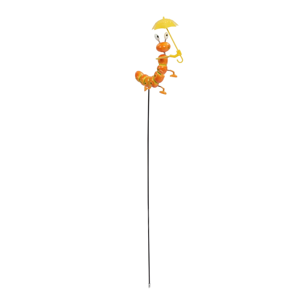 Smart Garden Flamboya Brolly Bug Loony Stake Assorted H53cm Pack of 1 5031061 | Fun and Colourful Border Stake | Enhances Flowerbeds - Borders and Pots | Hand Painted