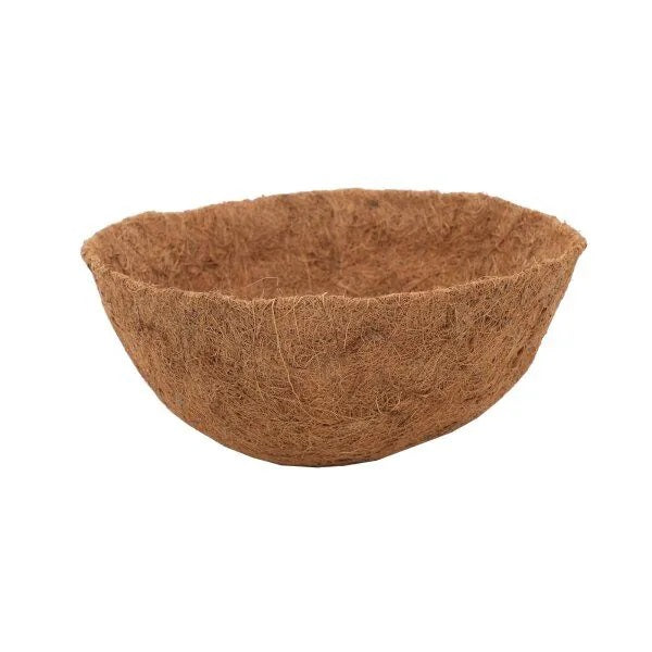 Smart Garden Coco Basket Liner Brown 12-Inch Pack of 2 6050091 | Natural Replacement Liner for Hanging Baskets | Eco-Friendly Coconut Fiber | Keeps Soil Moist | Ideal for Outdoor Planters and Garden Displays