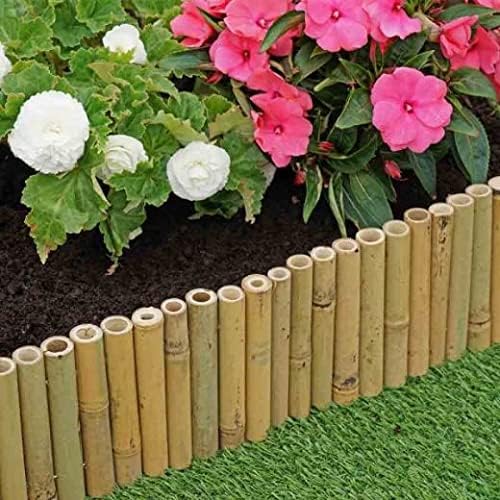 Smart Garden Bamboo Edging Roll Brown 1Mtr x 30cm 7020005 | Eco-Friendly | Outdoor Garden Border Fence | Keepls Plants Neatly Contained | Create Instant Impact with Attractive Border Edging | Easy to Install