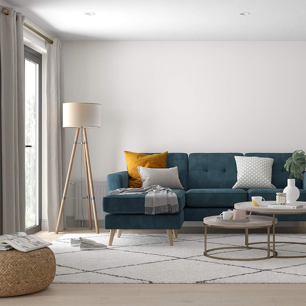 Dulux Quick Dry Satinwood Mid Sheen Finish Paint Pure Brilliant White 750ml | For Wood and Metal | Non-Drip | Long-lasting Protection | Touch Dry in 1Hr