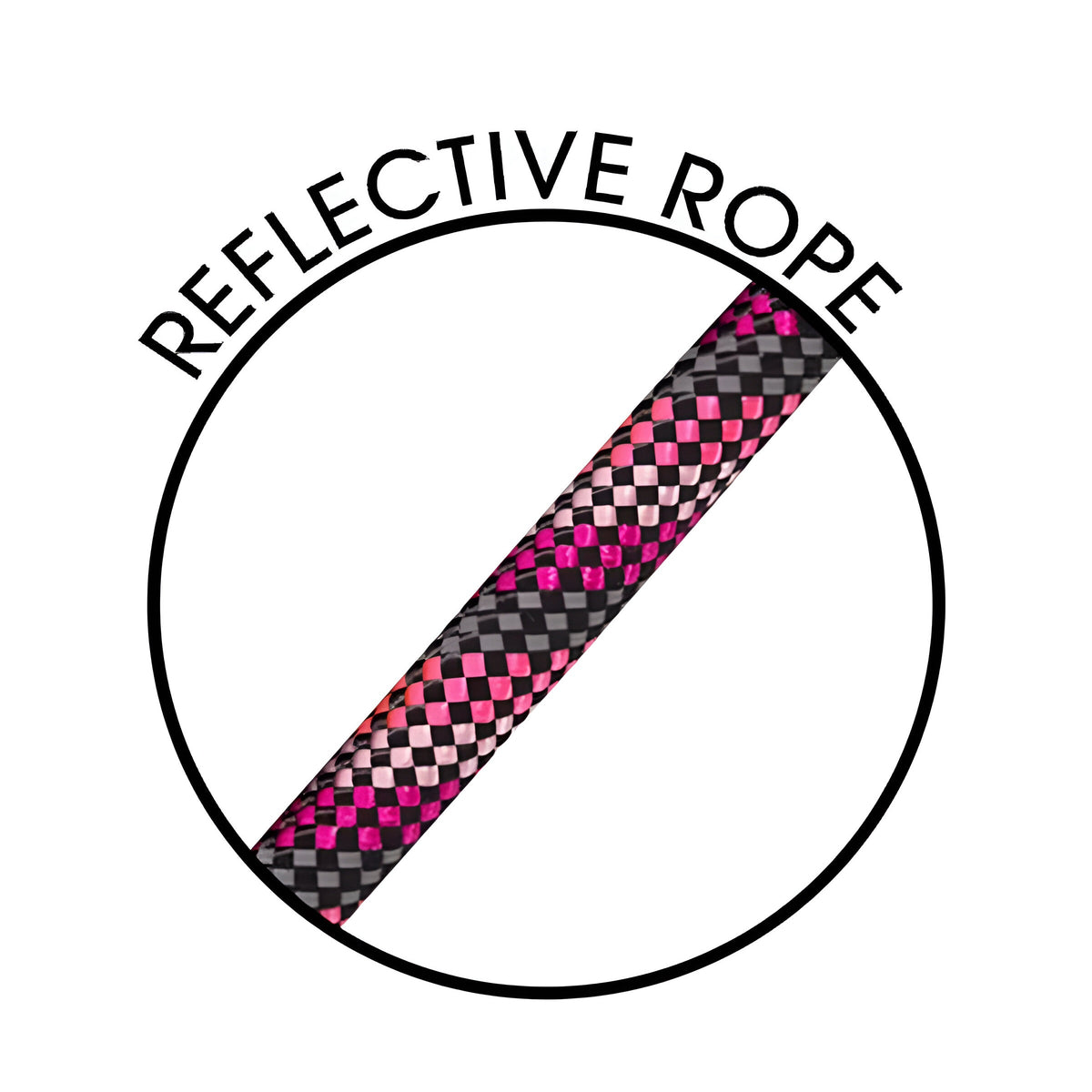 RSW Smart Choice Dog Lead with Reflective Rope Assorted Colours L120cm Pack of 1 SC1737