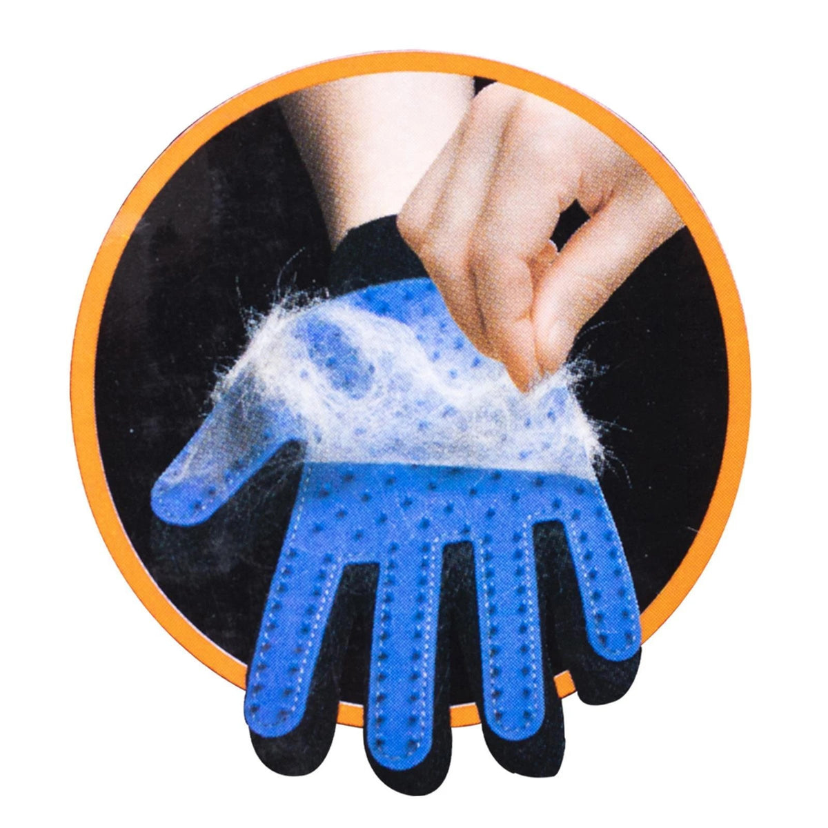 RSW Smart Choice Pet Deshedding Grooming Glove Assorted Colours SC604 | Adjustable Strap | Soft Touch