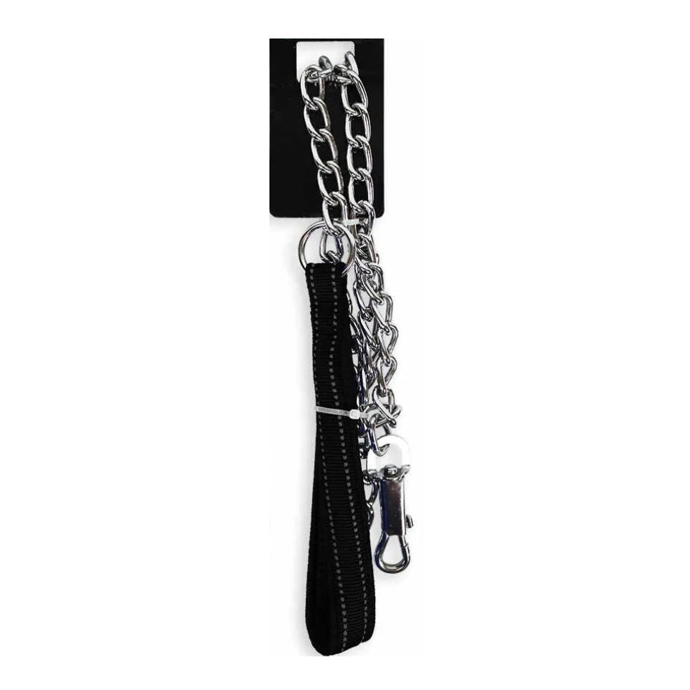 Smart Choice Dog Lead with Soft Grip Handle Assorted Colours 120cm Pack of 1 SC092 | Reflective Chain Lead | Strong and Durable Pet Leash for Dogs