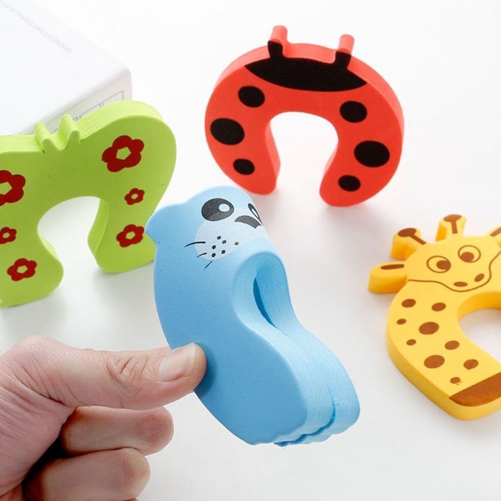 Weikang Animal Door Stopper Assorted Colours Pack of 2 AK047D | Assorted Cute Animal Designs | Non-Toxic