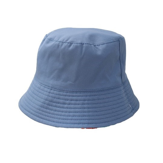 Tom Franks Men Reversible Bucket Hat Multicoloured Medium-Large GL1236 | Tropical Print | Lightweight Summer Hat | For Beach-Travel and Outdoor Activities
