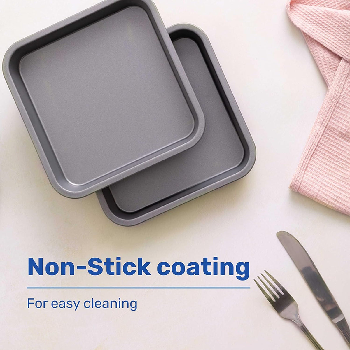 Betterware Essentials Oven Tray Grey 39cm 67000 | Non-Stick Coating for Easy Release | Dishwasher Safe for Hassle-Free Cleanup | Fridge and Freezer Safe | Designed to Stack
