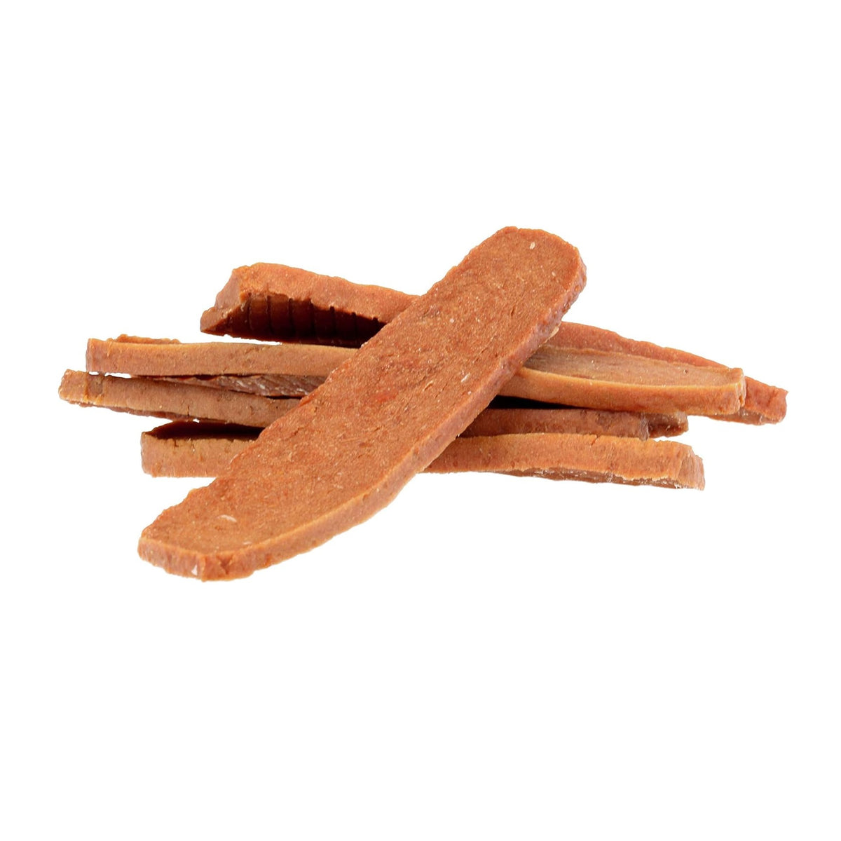 Smart Choice Salmon Meaty Skin Strips for Dogs Brown Pack of 7 100g SC1488 | Made with Real Salmon | Low Fat | High Protein | Omega 3 and 6 | Resealable Pouch | With Added Vitamins and Minerals | With Essential Fatty Acids and Antioxidants | Helps to Maintain Healthy Coat and Joints