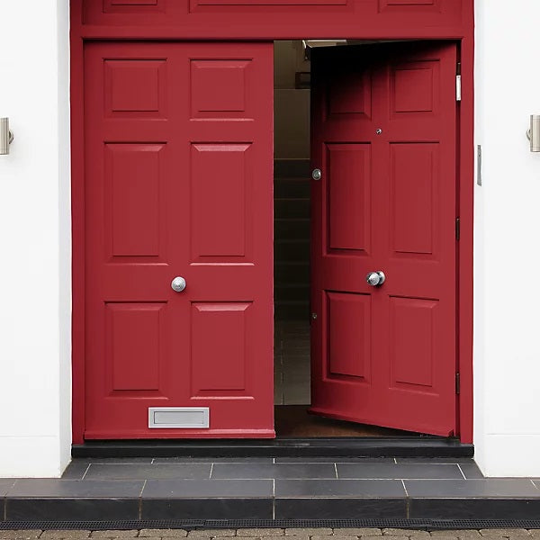 Sandtex Exterior Advance Technology Multi-Surface Gloss Paint Pillar Box Red 750ml 5101325 | Dedicated Exterior Specialist | Quick Drying | Mould Resistant | Flexible to Resist Cracking and Flaking
