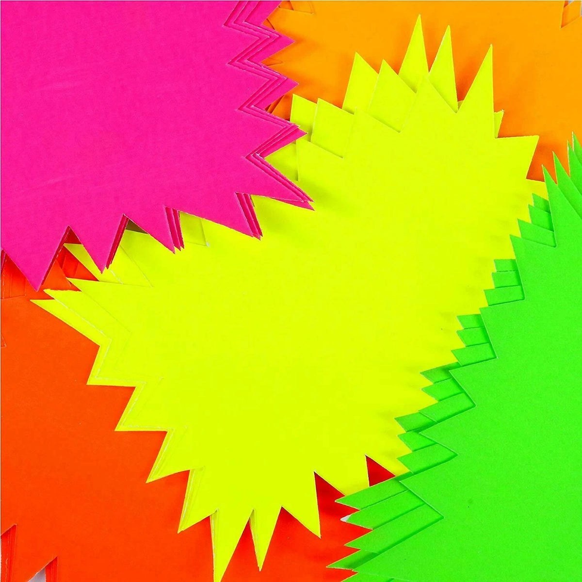 Tallon Just Stationery Neon Flashes Assorted Colours Pack of 40 6216