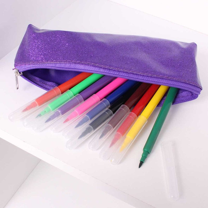 Tallon Artbox Brush Pens Assorted Colours Pack of 10 1093 | Safe and Non Toxic | Replace Cap After Use
