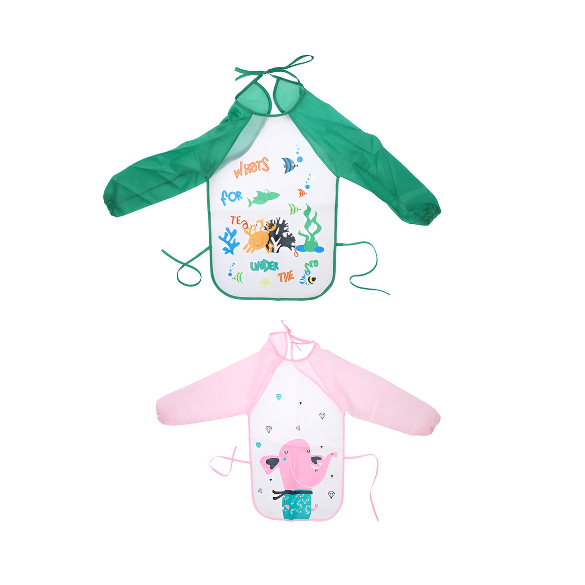 Kindershort Toddler Apron Assorted 39cm Pack of 1 110740570 | Suitable for Age 3-8