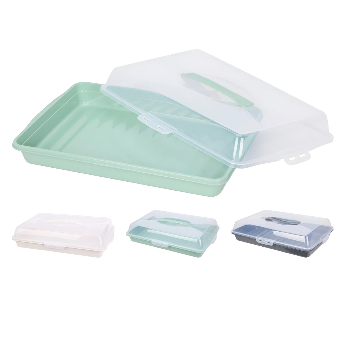 Serving Platter with Lid Assorted 45cm x 31cm x 10cm Pack of 1 22000230