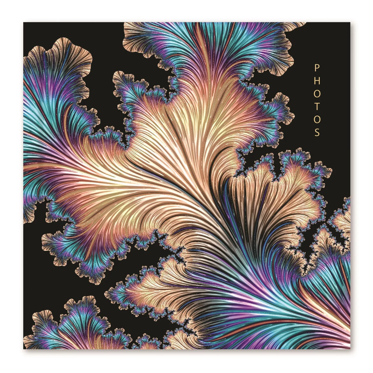 Tallon Gold Leaves 200 Slip-In Pocket Photo Album Multicoloured 6-Inch x 4-Inch 7592