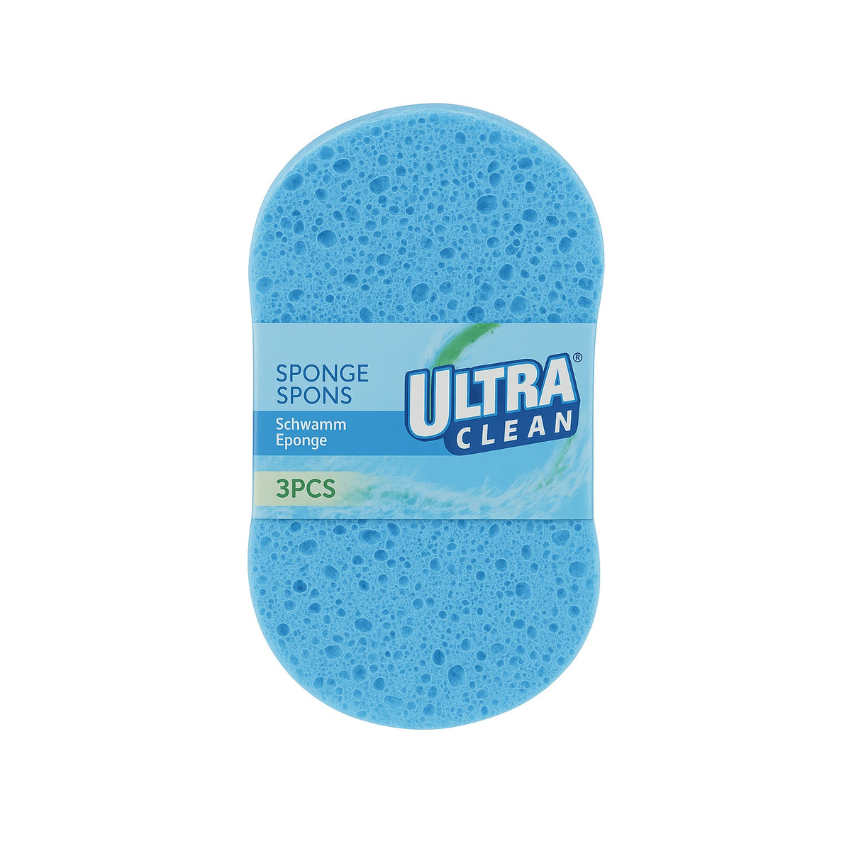 Ultra Clean Cellulose Sponge Set Blue Pack of 3 WK1700560