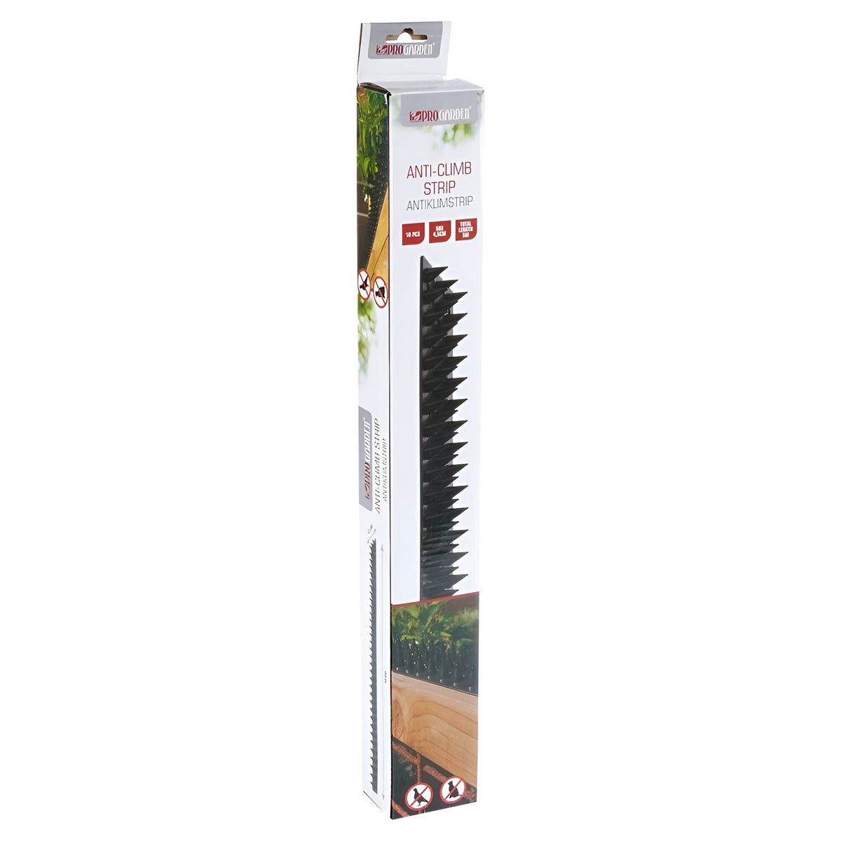 Pro Garden Anti-Climb Strip Black 50cm x 4.5cm x 2cm Pack of 10 R10000150
