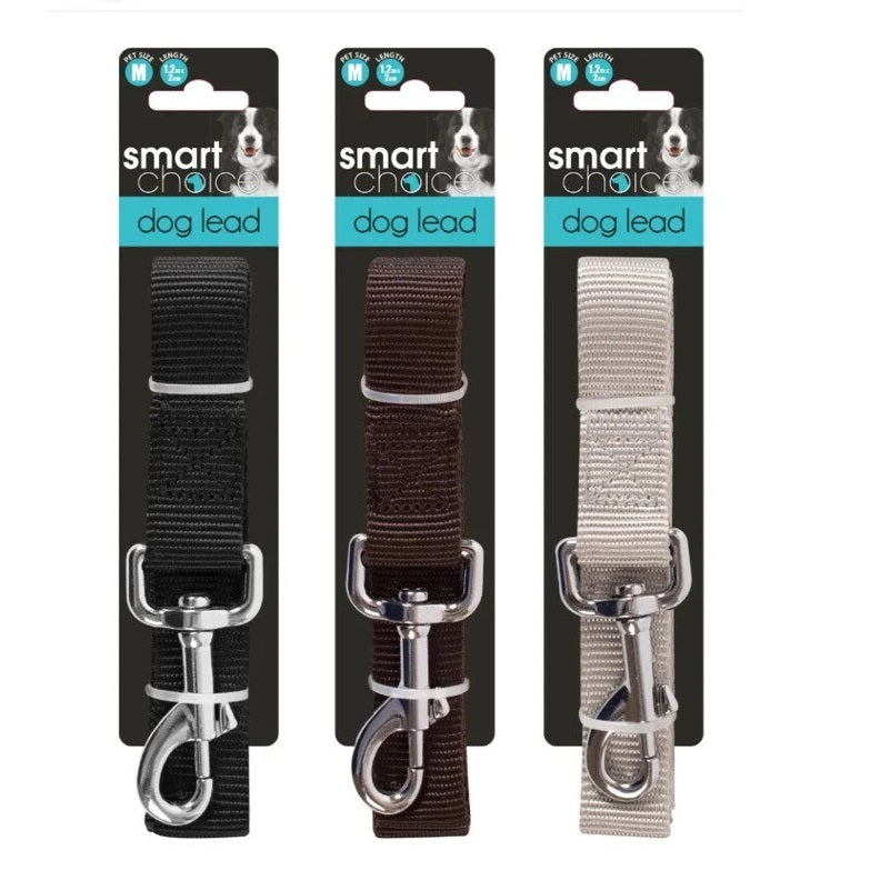 RSW Smart Choice Dog Collar Assorted Colours Medium SC640 | 120cm Approx Length | For Daily Walks