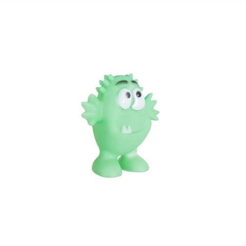 World of Pets Squeaky Vinyl Monster Chew Toy for Dogs Assorted Colours 5.5cm x 3.5cm x 10cm Pack of 1 WP1462 | Durable and Fun Pet Toy