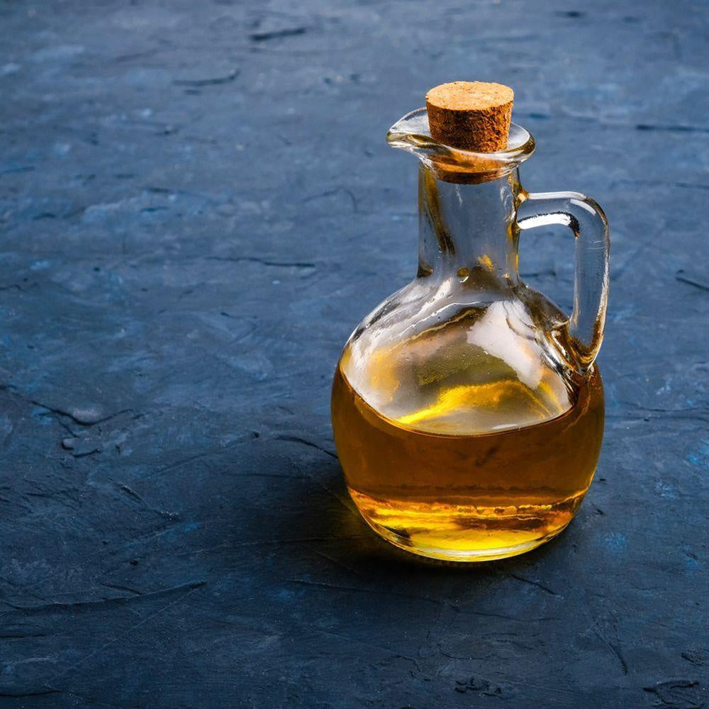 Oil and Vinegar Glass Bottle with Cork Lid Transparent 12cm x 7.5cm 150ml Pack of 1 695000040