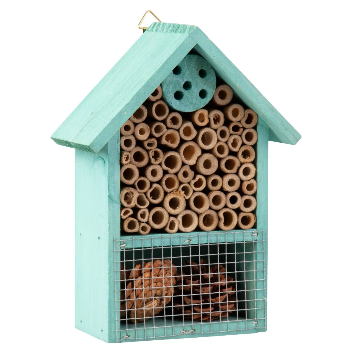 Wooden Insect Hotel Assorted Colours 20cm x 15cm x 8cm Pack of 1 VH2000110