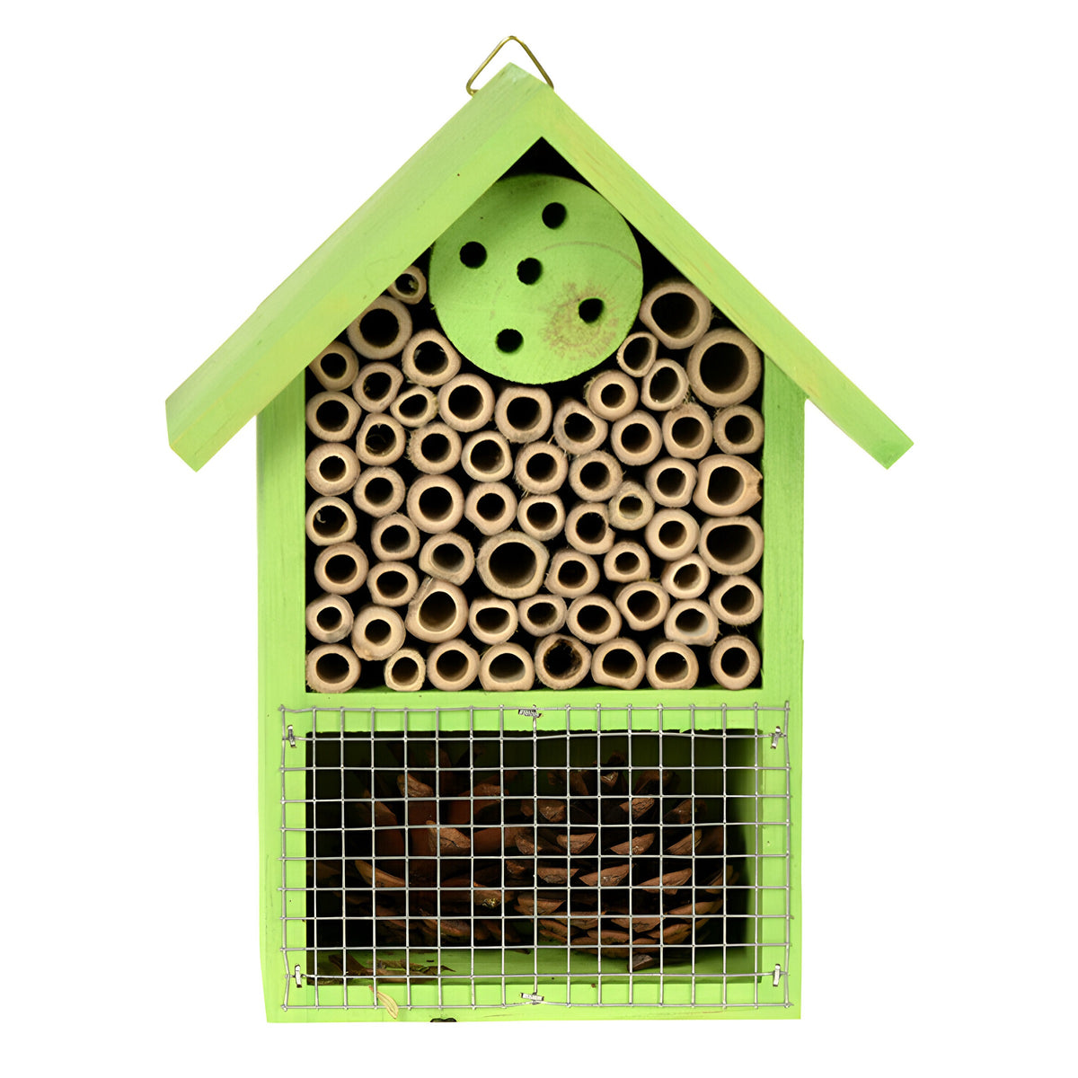 Wooden Insect Hotel Assorted Colours 20cm x 15cm x 8cm Pack of 1 VH2000110