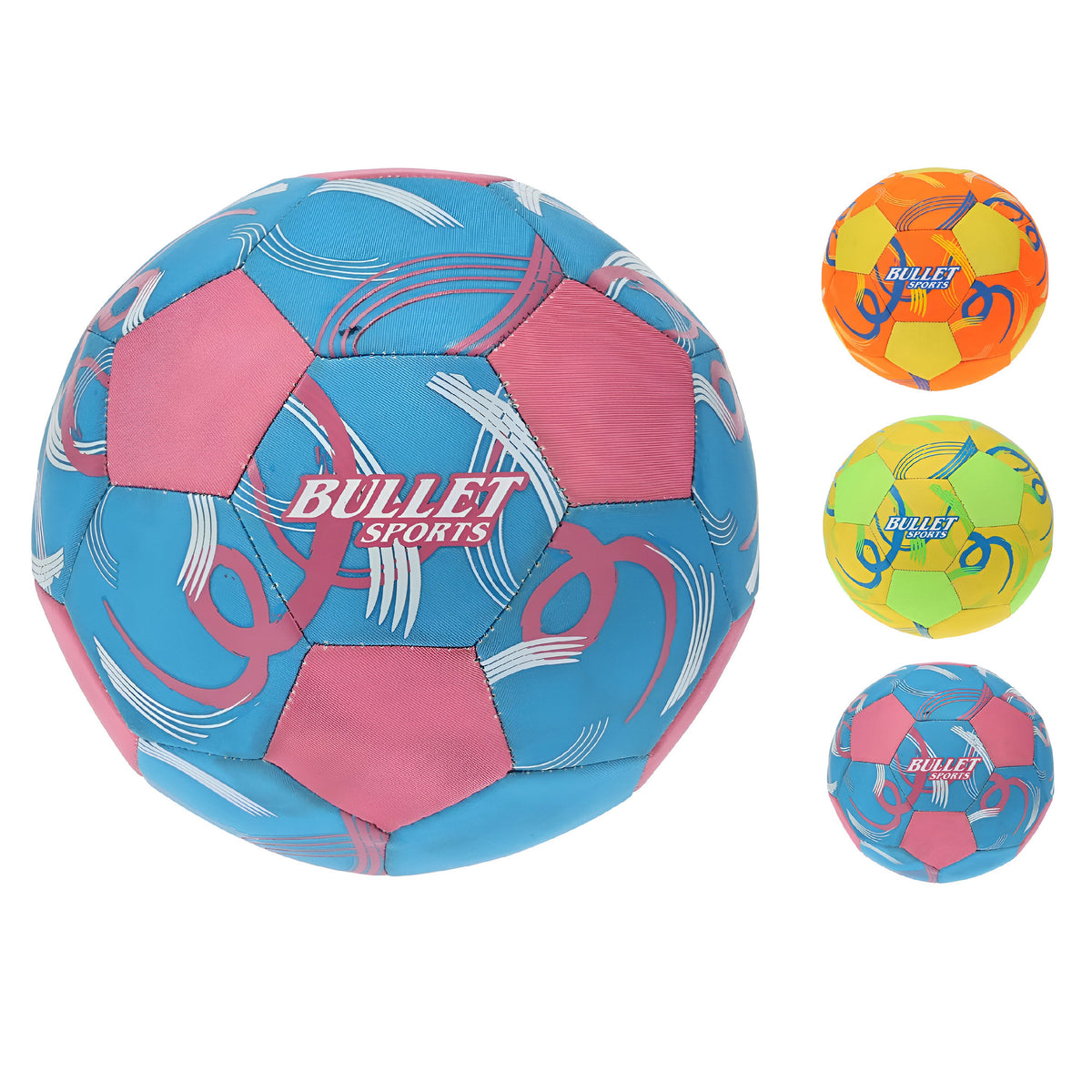 Bullet Sports Football Assorted 250g - 300g Size 5 S21000010