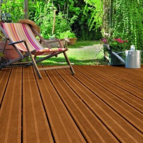 Liberon Superior Decking Oil 2.5Ltr Teak 126105 | Water-Repellent and UV-Resistant | Deep Wood Penetration | Tough Weather Protection for Outdoor Decking | Protects-Revives and Enhances | Drying Time Recoat 15 Minutes | Drying Time Full Day 24Hr