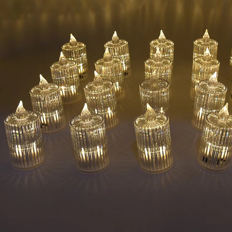 LED Decorative Candle Light Warm White AF5600020 | Flameless | Battery-Operated Tealight | For Home-Parties and Events