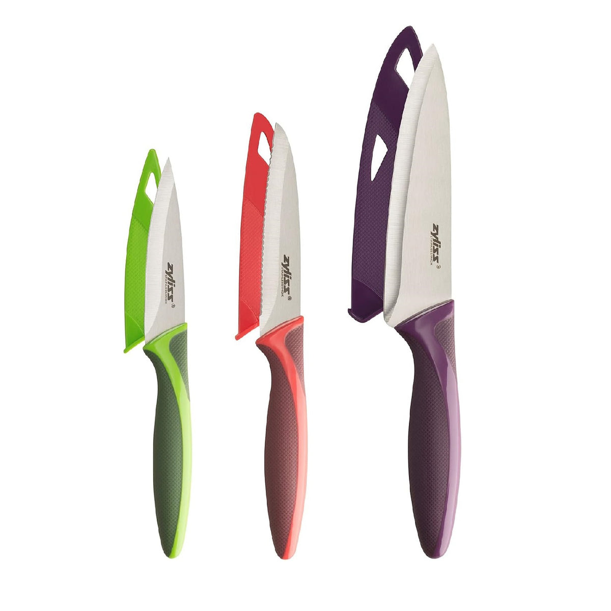 Zyliss Knife Set Multicolour Pack of 3 E72404