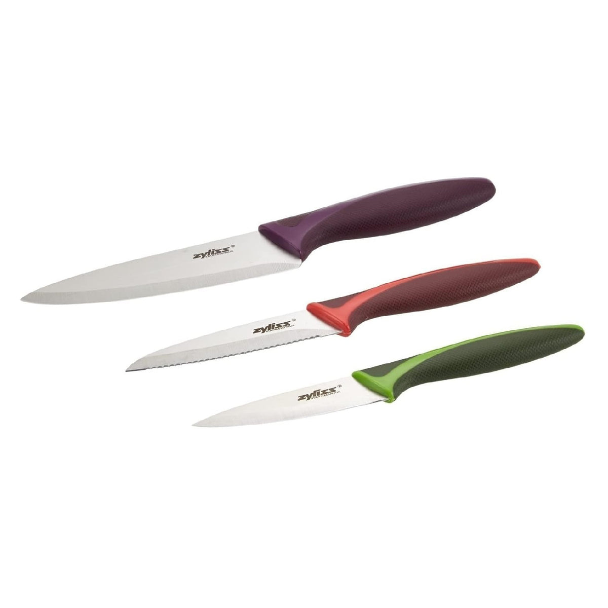 Zyliss Knife Set Multicolour Pack of 3 E72404
