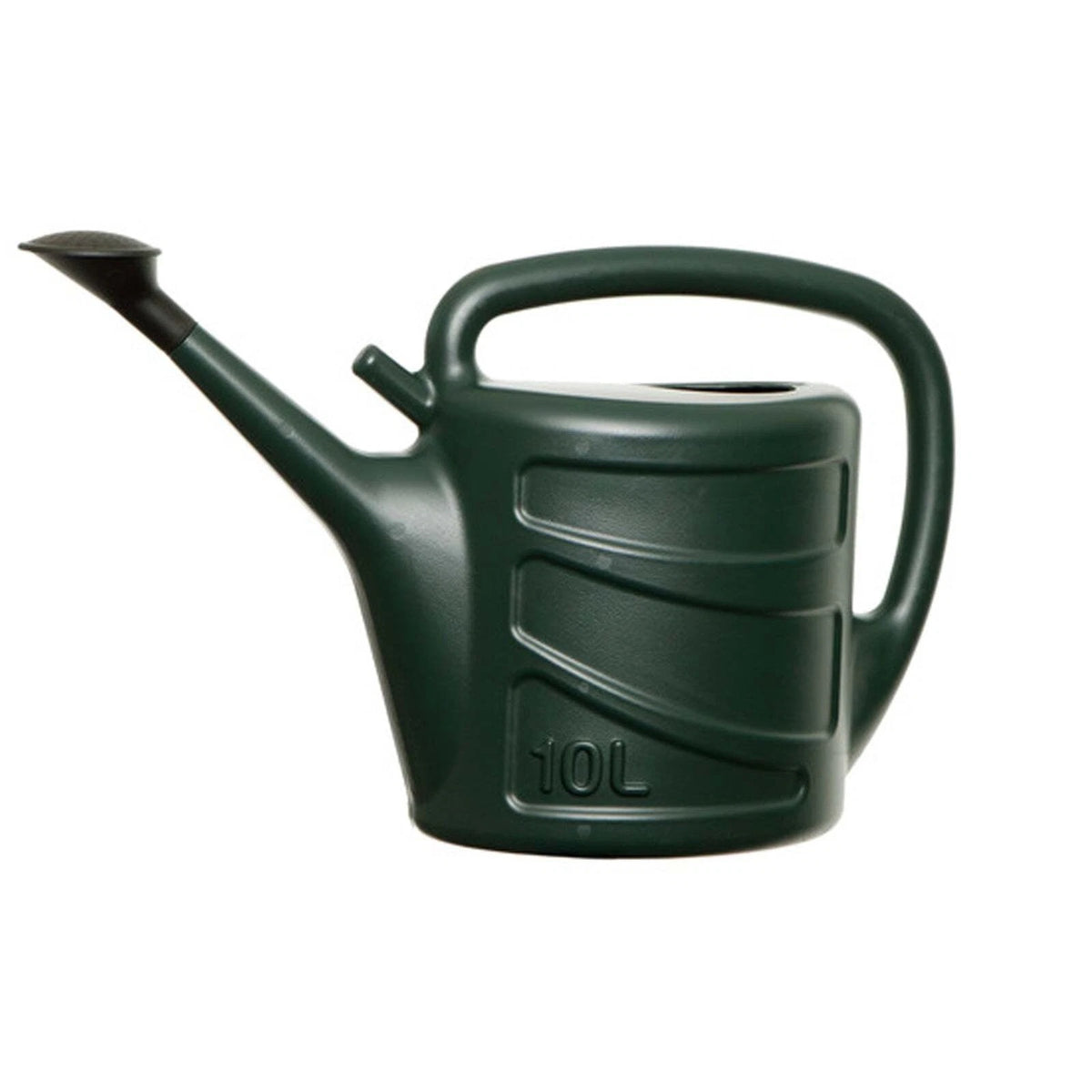 Whitefurze Plastic Garden Watering Can Green 10Ltr G28WC10G | Outdoor Water Dispenser for Plants-Lawns and Greenhouses
