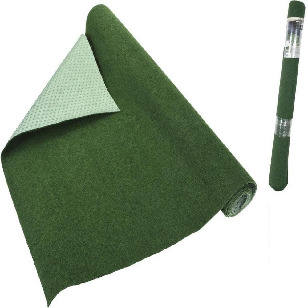 Artificial Grass Rug with Spikes Green 100cm x 200cm 200700200