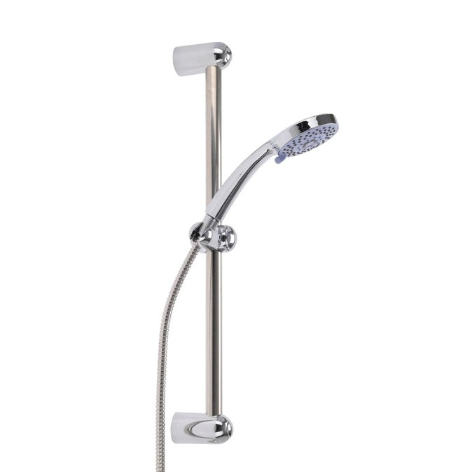 Bathroom Solutions 5 Functions Shower Set Chrome CF6000070 | With Shower Rail Shower Tube and Holder