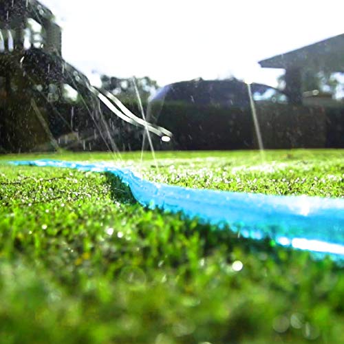 ProGarden Sprinkler Hose Green 15Mtr C22216770 | Irrigation Hose for Lawn-Plants and Borders | Even Water Distribution | Irrigation Sprinkler System