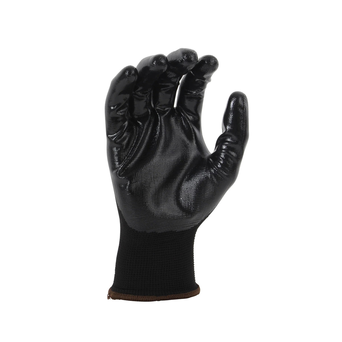 Rodo Blackrock Nitrile-Coated Super Grip Work Gloves Black Large Pack of 2 8430209 | Size 9 | Safety Gloves | For Construction-DIY and Industrial Use