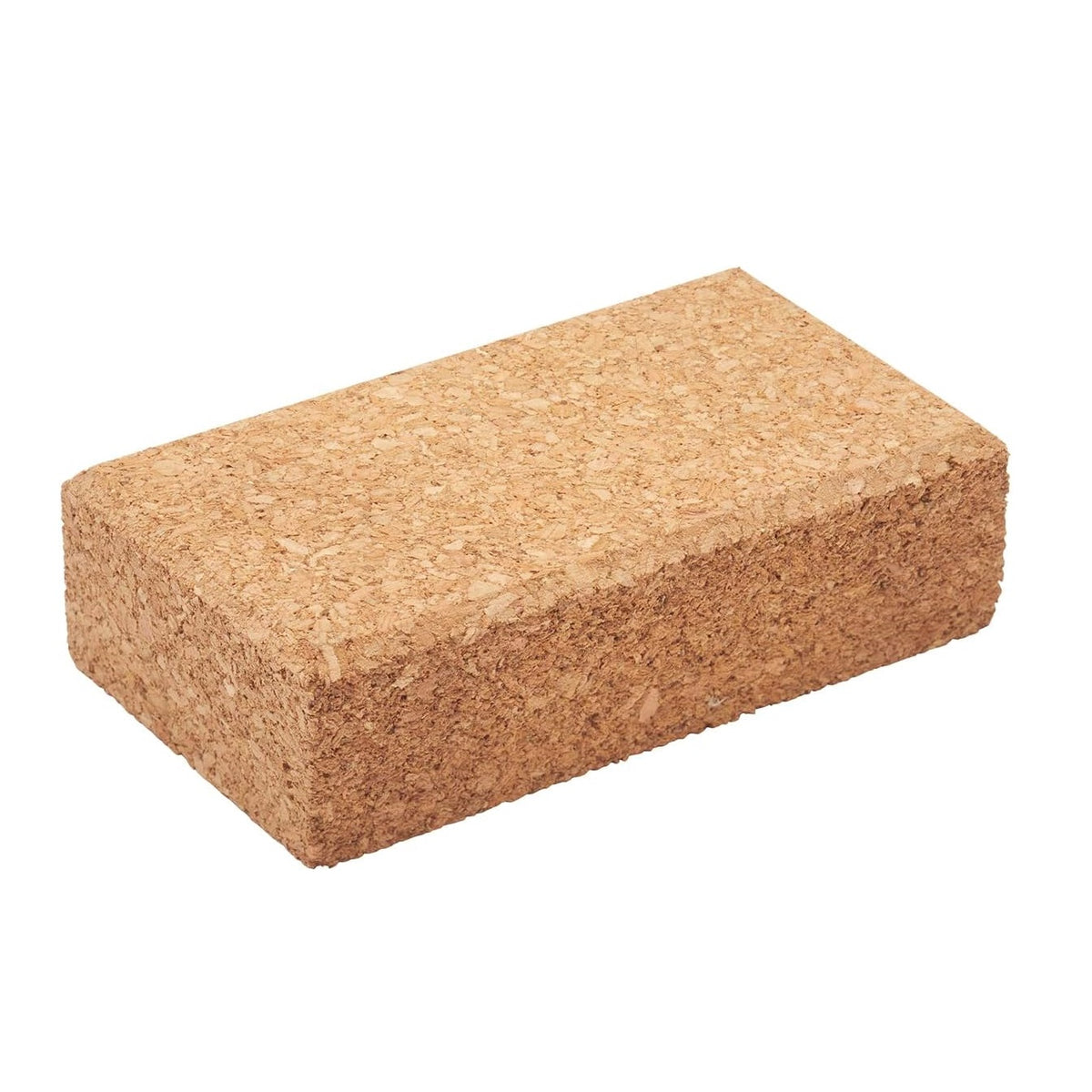 Cork Sanding Block Brown | Handheld Swell-Resistant Block | With Bevelled Edges and Anti-Slip Grip | Ideal for Surface Smoothing