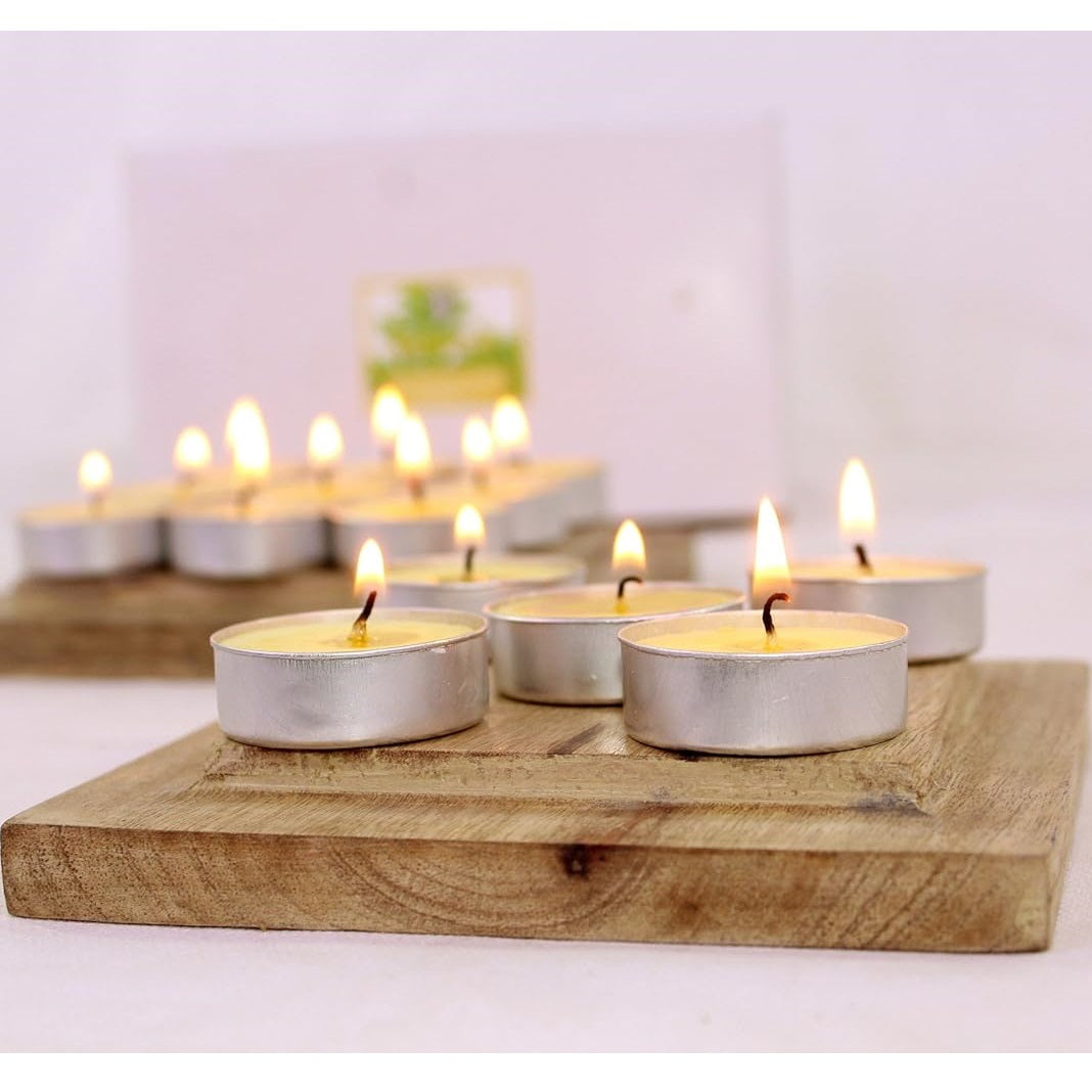 Prices Citronella Tealight Candles Yellow Pack of 10 SUN101018 | Natural Java Citronella Oil | Outdoor and Indoor Use | Insect and Mosquito Repellent | Long-Lasting Scented Yellow Tealights